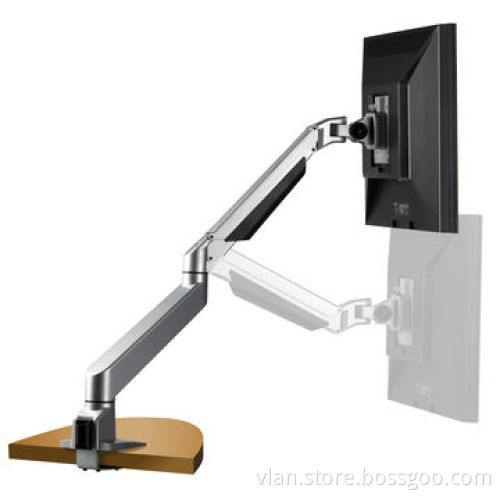 Capacity Gas Spring Adjustable Aluminum Alloy Monitor Arms, up to 10kg Maximum LoadingNew
